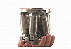 Miniature Brushless Motor Hexapod / Stewart Platforms