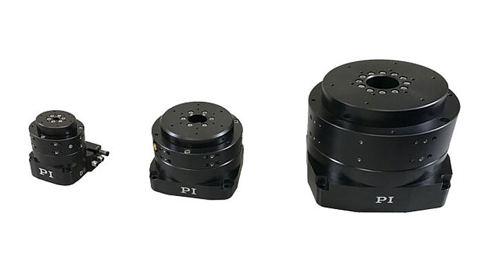 The PIglide RM series of motorized rotary air bearing stages are a complete positioning solution designed for accuracy, precision, high stiffness, and ease of use. They can be used in any orientation. These stages feature high performance, low-cogging frameless slotless torque motors, and optical encoders. Various options can be combined to create a solution ideal for point-to-point indexing or constant velocity scanning. Applications include optical alignment, metrology, inspection, calibration, and scanning. The RM stages offer superior runout, flatness, and wobble performance. Since they are completely frictionless, they exhibit no breakaway “stiction” or drag friction during operation. They are ideal for use in cleanrooms, require no maintenance or lubrication, and have unlimited life.