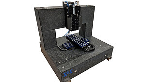 XYZ Motion System using V-508 linear stages in granite bridge counterbalance
