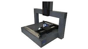 Complete XYZ air bearing motion system with pneumatic counterbalances