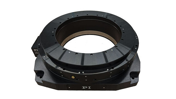 Rotary Air Bearing Stage with Aperture