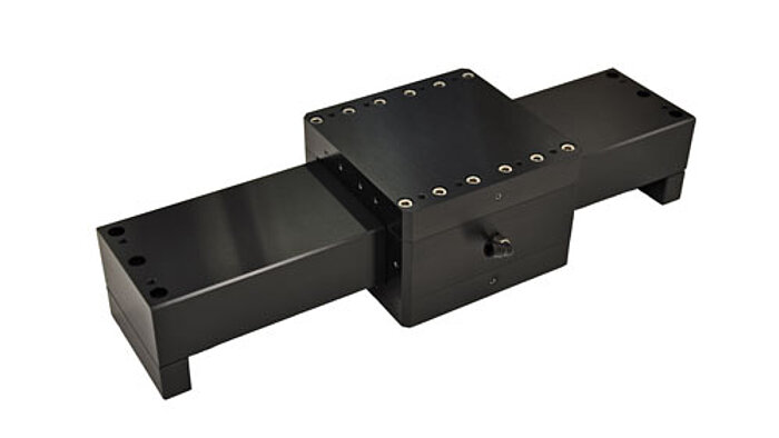 For applications that require smooth, precise, linear motion, the PIglide RB series linear air bearings are right for you. These bearings can easily replace ball bearing and crossed roller bearing slides, and are simple to integrate and use.   They offer better straightness, angular deviation, and repeatability than ball bearing slides, especially for travel lengths over 4". In addition, because air bearings are inherently frictionless, they do not exhibit breakaway or running friction, even under their maximum loading. The totally noncontact, clean nature of air bearings means that they are virtually maintenance free and their accuracy won't degrade over time due to wear. 